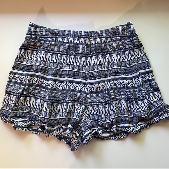 high waisted flowy shorts